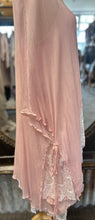 Load image into Gallery viewer, French Lace Ensemble including Chiffon Overtop - PINK & WHITE