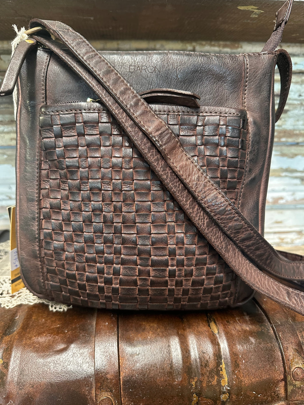 Bag - Crossbody: BROWN