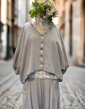 Load image into Gallery viewer, Armani Cropped - GREY BLUE
