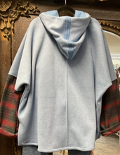 Load image into Gallery viewer, Fleece Hoodie - SKY - M/L
