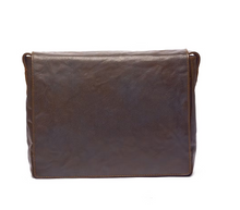 Load image into Gallery viewer, Bag: Unisex Satchel - BROWN
