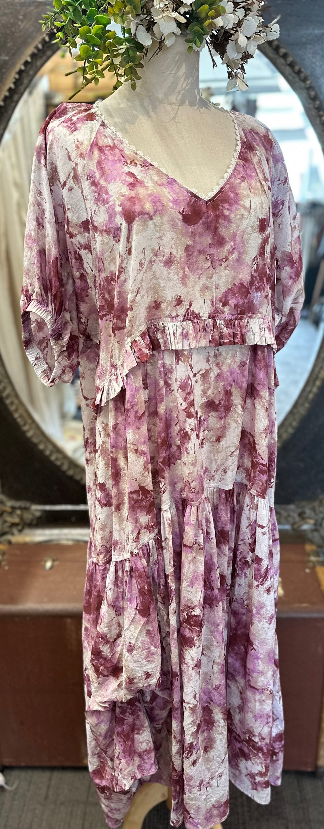Magnolia Dress - PICNIC PINK