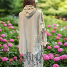 Load image into Gallery viewer, Hooded Sweat Shirt - CREAM

