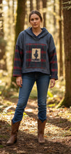 Load image into Gallery viewer, Fleece Hoodie - DENIM - S
