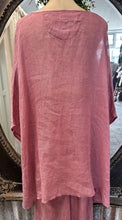 Load image into Gallery viewer, Eva Linen Top - ROSE
