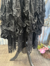 Load image into Gallery viewer, Black Rooshe skirt
