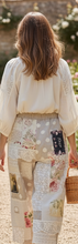 Load image into Gallery viewer, Linen Patch Pants - NATURAL
