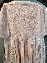 Load image into Gallery viewer, Vintage Rag Doll Dress - TEA ROSE
