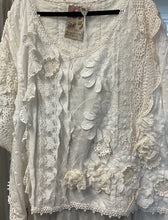 Load image into Gallery viewer, Rag Doll Vintage Lace Top- IVORY
