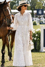 Load image into Gallery viewer, Nella Coat Dress - DAISY WHITE
