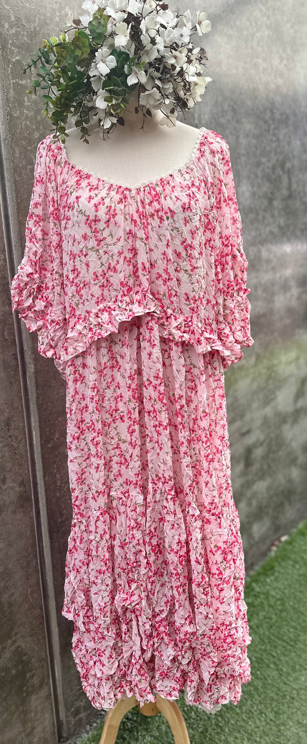 Dress - Mary Jane: CHERRY PINK
