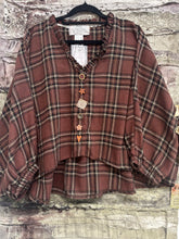 Load image into Gallery viewer, Armani - Tartan: CHOCOLATE
