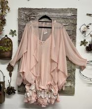 Load image into Gallery viewer, PRE-LOVED: Shrug/Cover - SOFT PEACH
