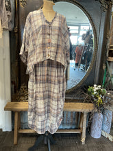 Load image into Gallery viewer, Bell Skirt - BLUSH PLAID
