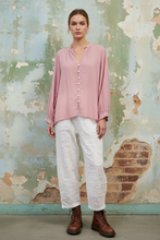 Load image into Gallery viewer, Patch Pants - DAISY WHITE
