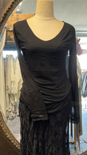 Load image into Gallery viewer, French Lace Tee - BLACK
