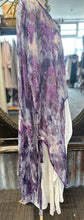 Load image into Gallery viewer, Silk Chiffon Overtop - LAVENDER SKY
