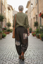 Load image into Gallery viewer, Wool Patch Pants - SADDLE
