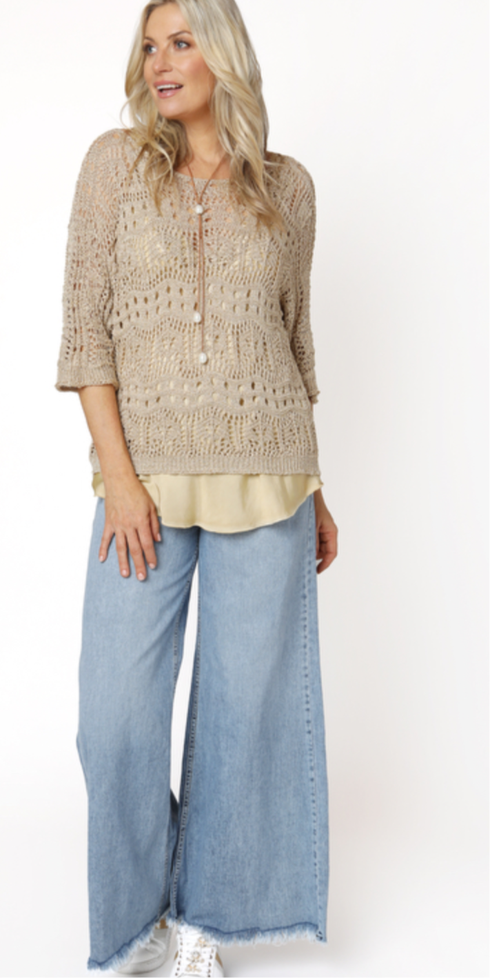Denim - Jagger Frayed Edge Jean: WASHED BLUE