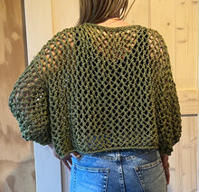 Load image into Gallery viewer, Moss Lacey Cotton Jersey
