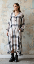 Load image into Gallery viewer, Armani Dress - BLUSH CHECK
