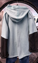 Load image into Gallery viewer, Fleece Hoodie - SEAFOAM - M/L
