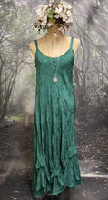 Load image into Gallery viewer, Emerald Romance slip dress
