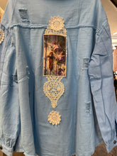 Load image into Gallery viewer, Denim Shacket - CORNFLOWER
