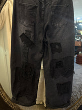 Load image into Gallery viewer, Patch Denims - BLACK
