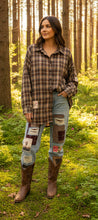 Load image into Gallery viewer, Check Boyfriend Shirt
