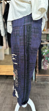 Load image into Gallery viewer, Patchwork Pants - NAVY
