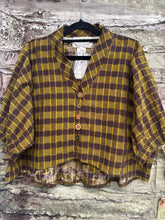 Load image into Gallery viewer, Armani Cropped - AUBERGINE / GOLD

