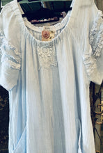 Load image into Gallery viewer, Peasant Dress - SKY WASH
