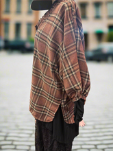 Load image into Gallery viewer, Armani - Tartan: CHOCOLATE
