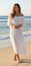 Load image into Gallery viewer, Daisy Dress - LINEN WHITE

