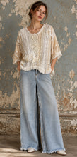 Load image into Gallery viewer, Rag Doll Vintage Lace Top- Natural
