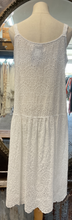 Load image into Gallery viewer, Broderie Slip Dress - WHITE
