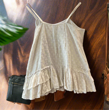 Load image into Gallery viewer, PRE-LOVED: Slip 100%Linen - NATURAL
