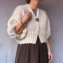 Load image into Gallery viewer, Belle Cropped Cardi - NATURAL
