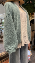 Load image into Gallery viewer, Rosie Bobble Cardi - SEAFOAM
