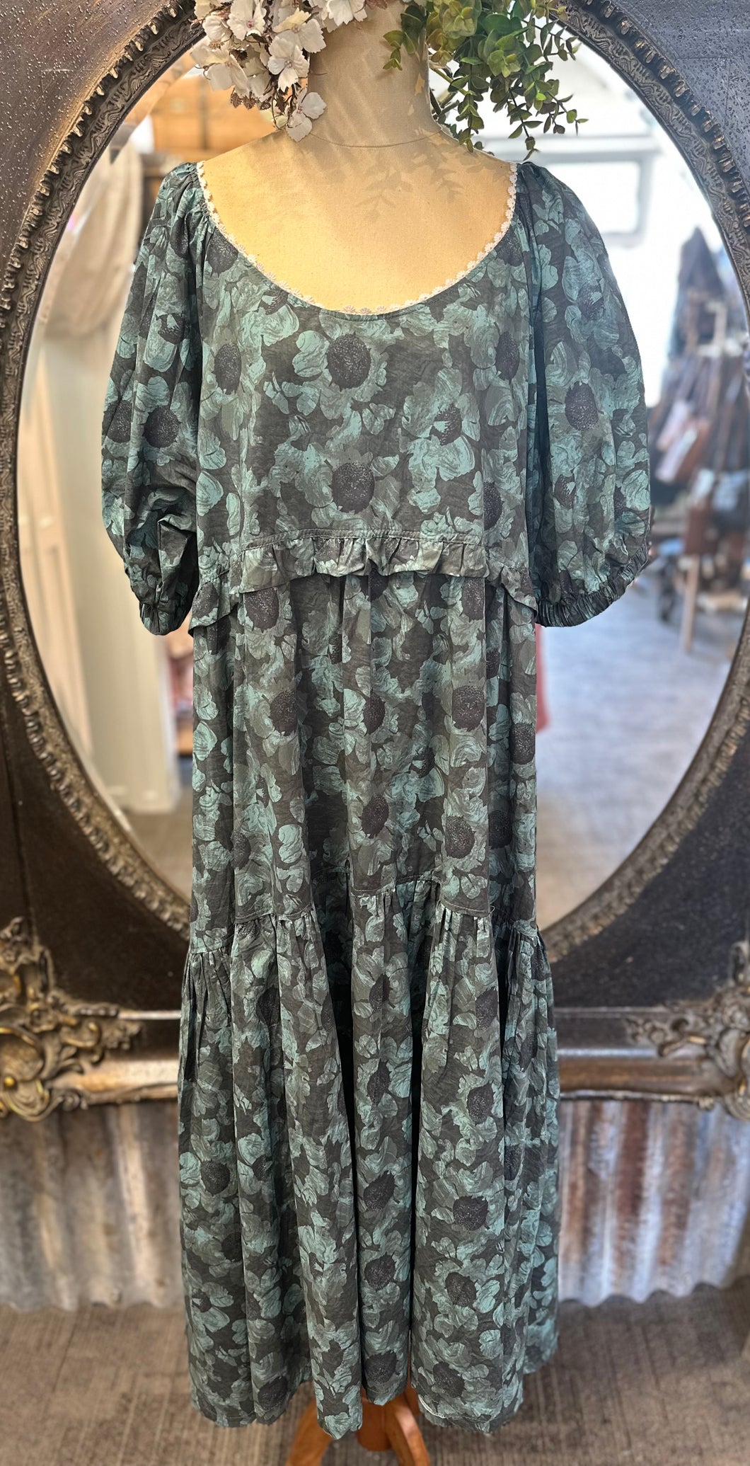Celia Dress - MYSTIC JADE