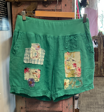 Load image into Gallery viewer, Patch Shorts - TEAL
