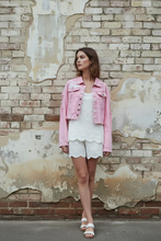 Load image into Gallery viewer, Broderie Shorts - WHITE
