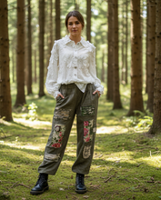 Load image into Gallery viewer, Patch Pants - WOOL KHAKI
