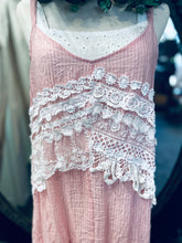 Load image into Gallery viewer, Ella -Rose  lace over dress
