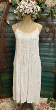 Load image into Gallery viewer, White linen Tullia dress
