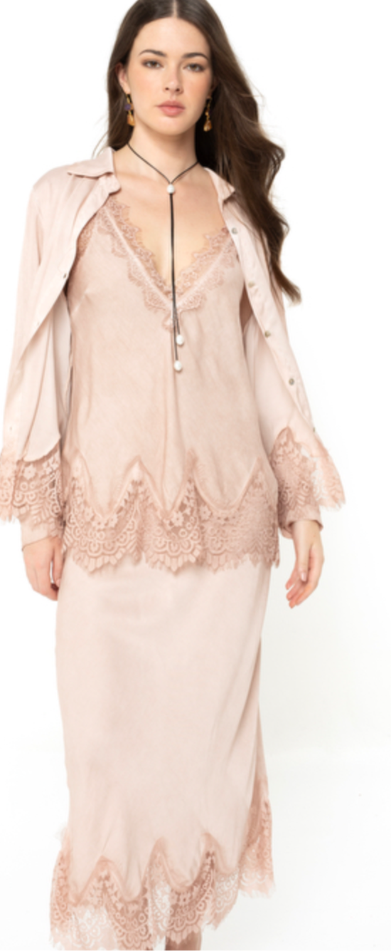 Camisole Top - ROSE OR STONE