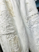 Load image into Gallery viewer, Patch Pants - WHITE LINEN
