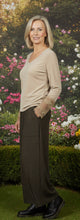 Load image into Gallery viewer, Belle Pants - CHOC STRIPE
