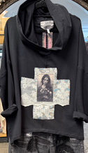 Load image into Gallery viewer, Hoodie - BLACK CROSS
